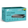 TP-Link TL-SG108E Switch Easy Smart de 8 Puertos Gigabit Negro